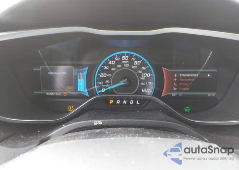 2017 Ford Focus Electric z USA, uszkodzony, nr VIN 1FADP3R46HL316720